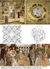 Mantegna, La camera degli sposi, Mantova. 1 Veduta di un angolo, 2 Oculo della volta. 3 Intradosso della copertura. 4 Assonometria dellambiente. 5 Parete affrescata con ritratti dei Gonzaga